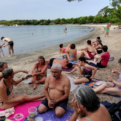 Randonnée Plage de l'Argentière/Estagnol le 15/09/2019