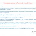 Communique du bureau amicale 1